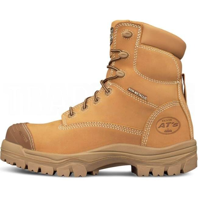 Oliver AT45 SERIES Zip Sided Boot Wheat Size 10.5