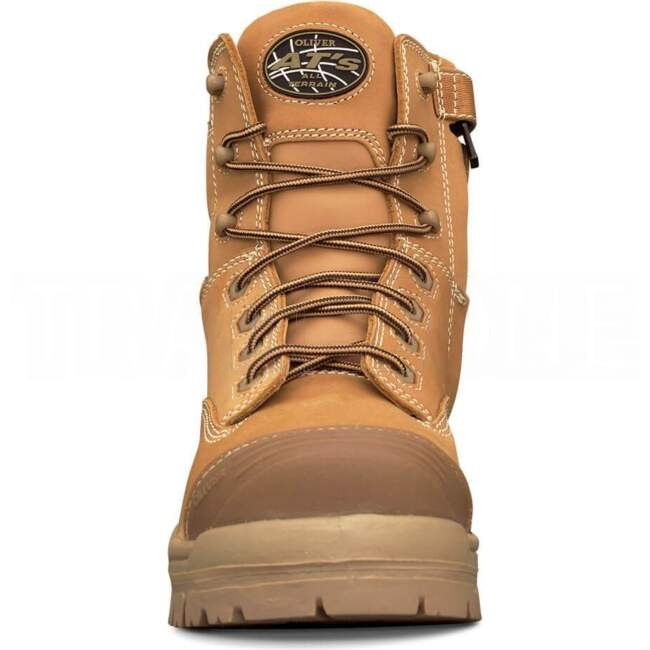 Oliver AT45 SERIES Zip Sided Boot Wheat Size 8.5