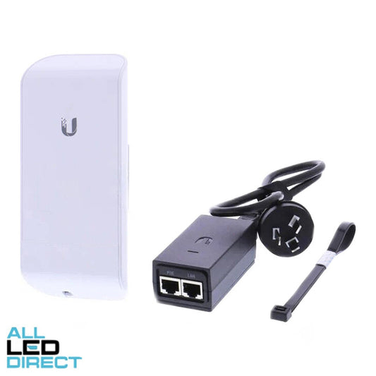 Ubiquiti NANOSTATION LOCO M5 Access Point 5GHz 802.11a/n MIMO Antenna With WiFi Wireless Outdoor CPE - POE Included  ** UNKNOWN