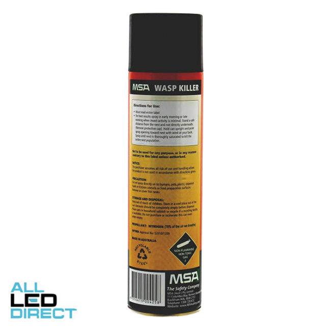 MSA Wasp Killer Spray Can Each