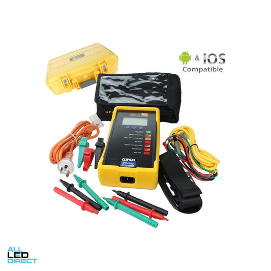 Clipsal Bluetooth Sparkemate Multifunction Electrical Tester With Bluetooth Interface ALL LED Direct