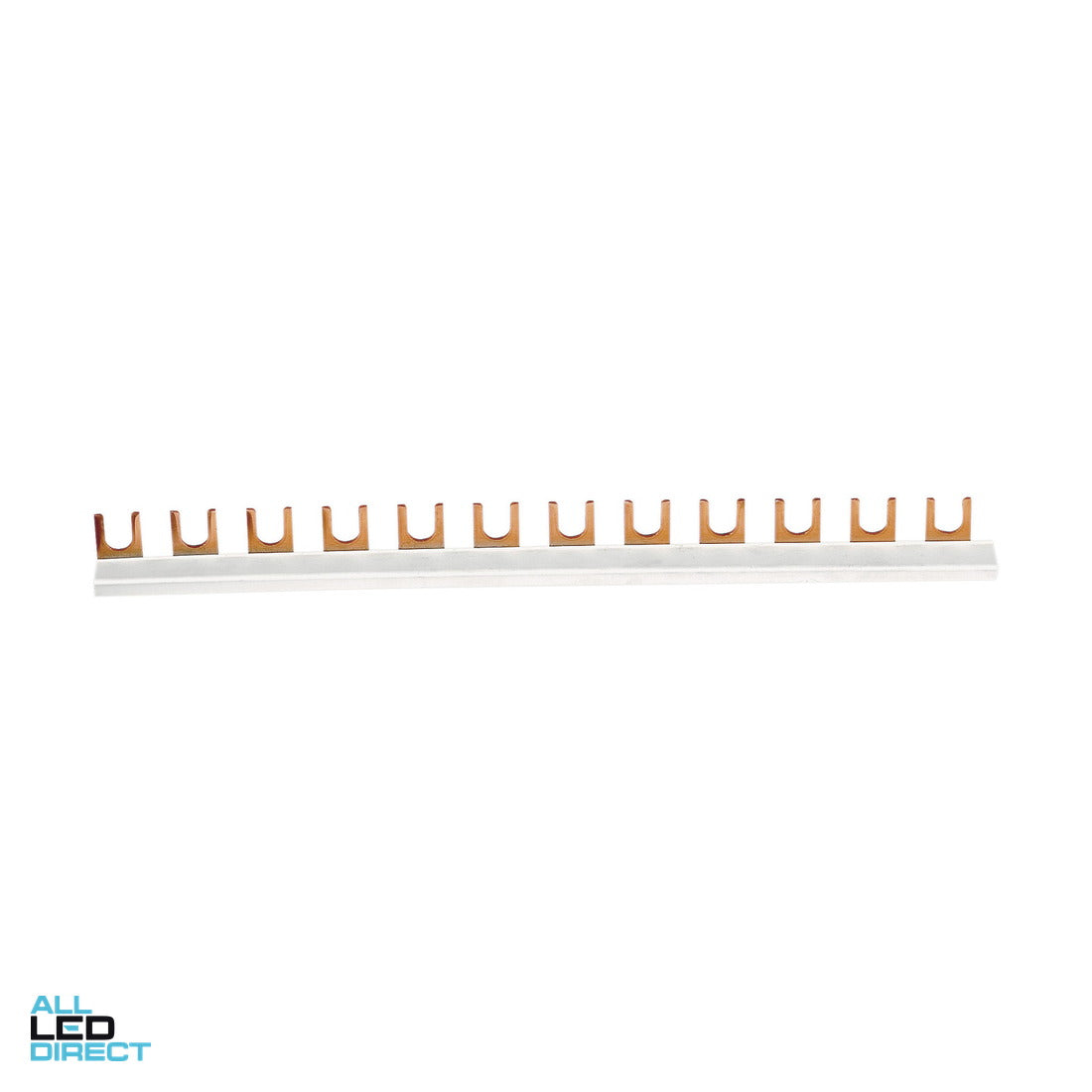 Clipsal 80 Amp Insulated Fork Busbar 1 Phase 12 Pole ALL LED Direct