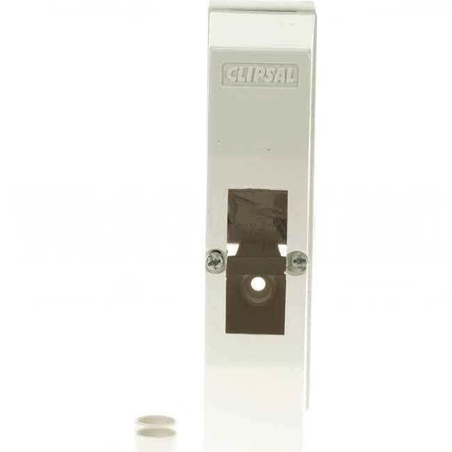 Clipsal 1 Pole Surface Mounted Enclosure Including Din Rail