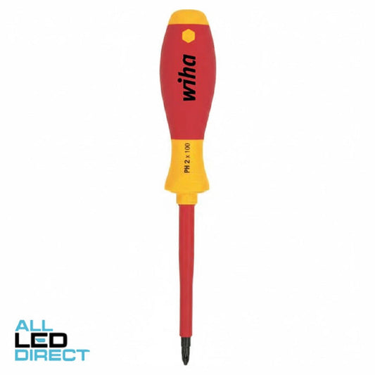Wiha PH2 x 100mm VDE Phillips Screwdriver