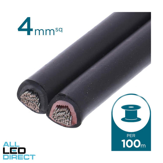 Tonglin 4mm DC Twin Solar Cable 1500v LSZH 100mtr Drum IEC62930 Compliant