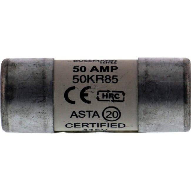 Cooper 50 Amp 22mm x 57mm RHF 415 Volt AC Consumer Fuse