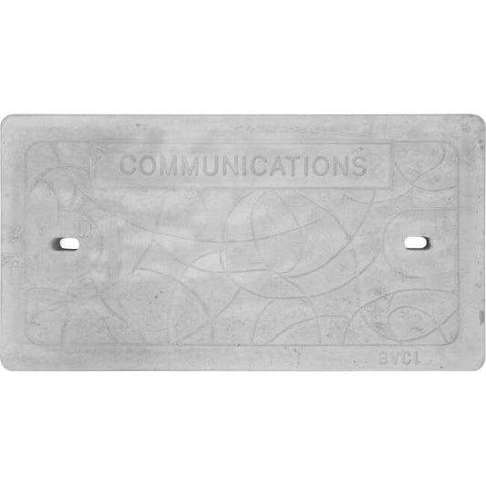 Cubis Class A P4 Cable Pit Concrete Lid Engraved With COMMUNICATIONS