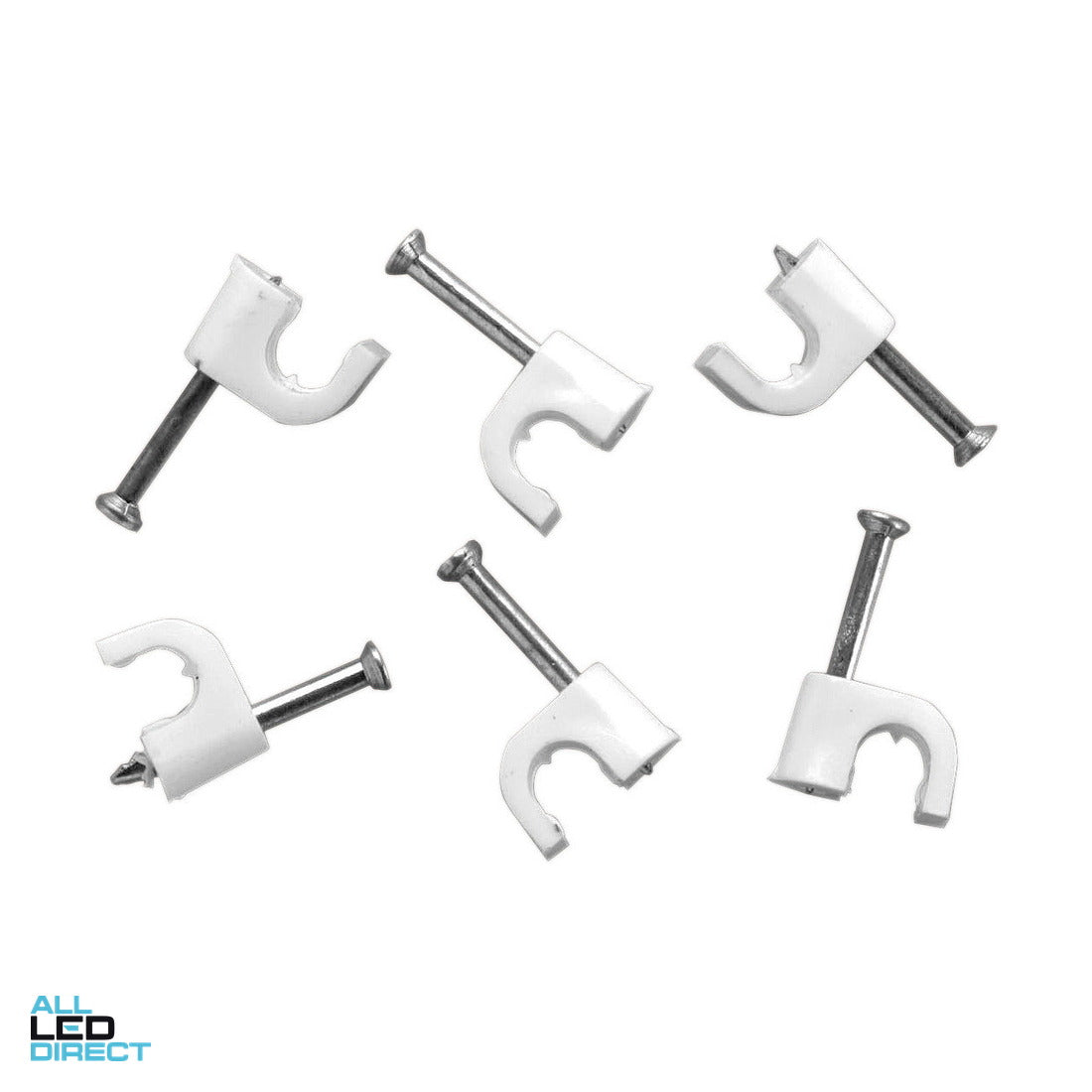 Clipsal 4mm Or 1mm SDI Cable Clips Box Of 200 ALL LED Direct