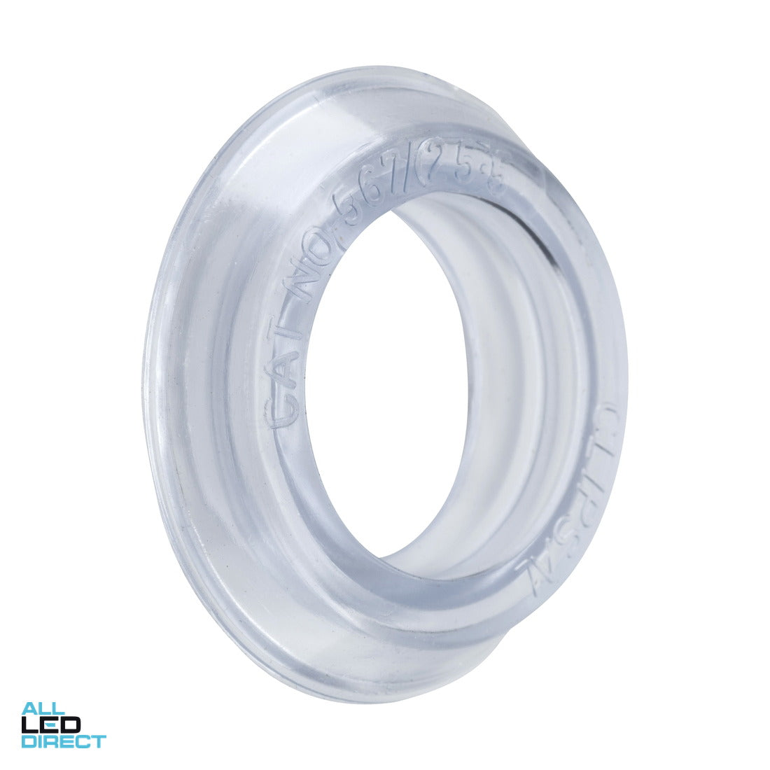Clipsal 22.2mm ID Suitable For 25.5mm Hole Cable Entry Grommet Wide Flange ALL LED Direct