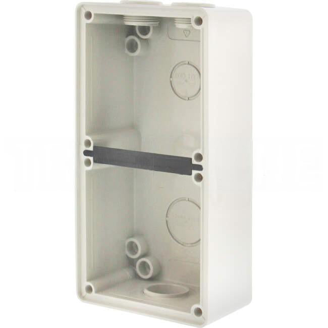 Clipsal 56 SERIES 101mm W x 198mm H x 63mm D Industrial 2 Module Mounting IP66 Enclosure