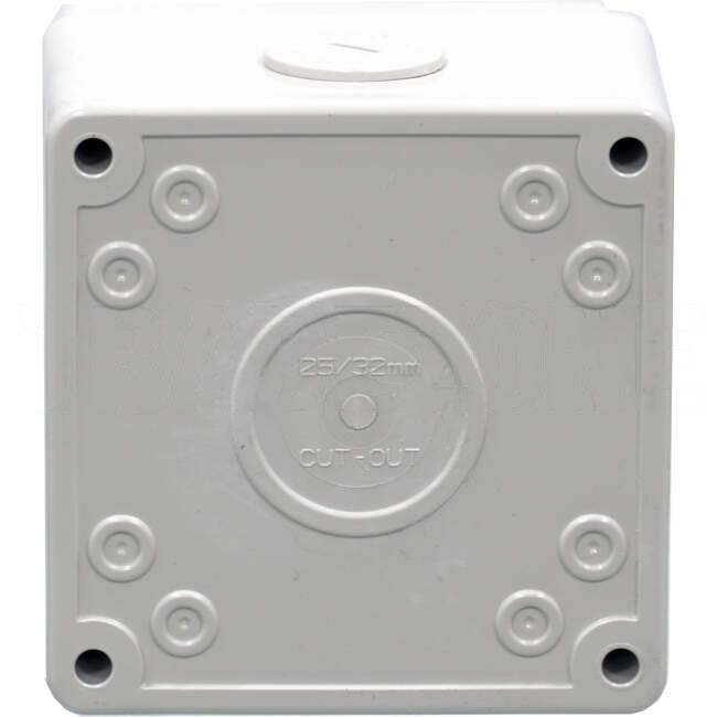 Clipsal 20 Amp 56 SERIES 1 Pole IP66 Lockable In Off Position Common Key Industrial Isolator Grey