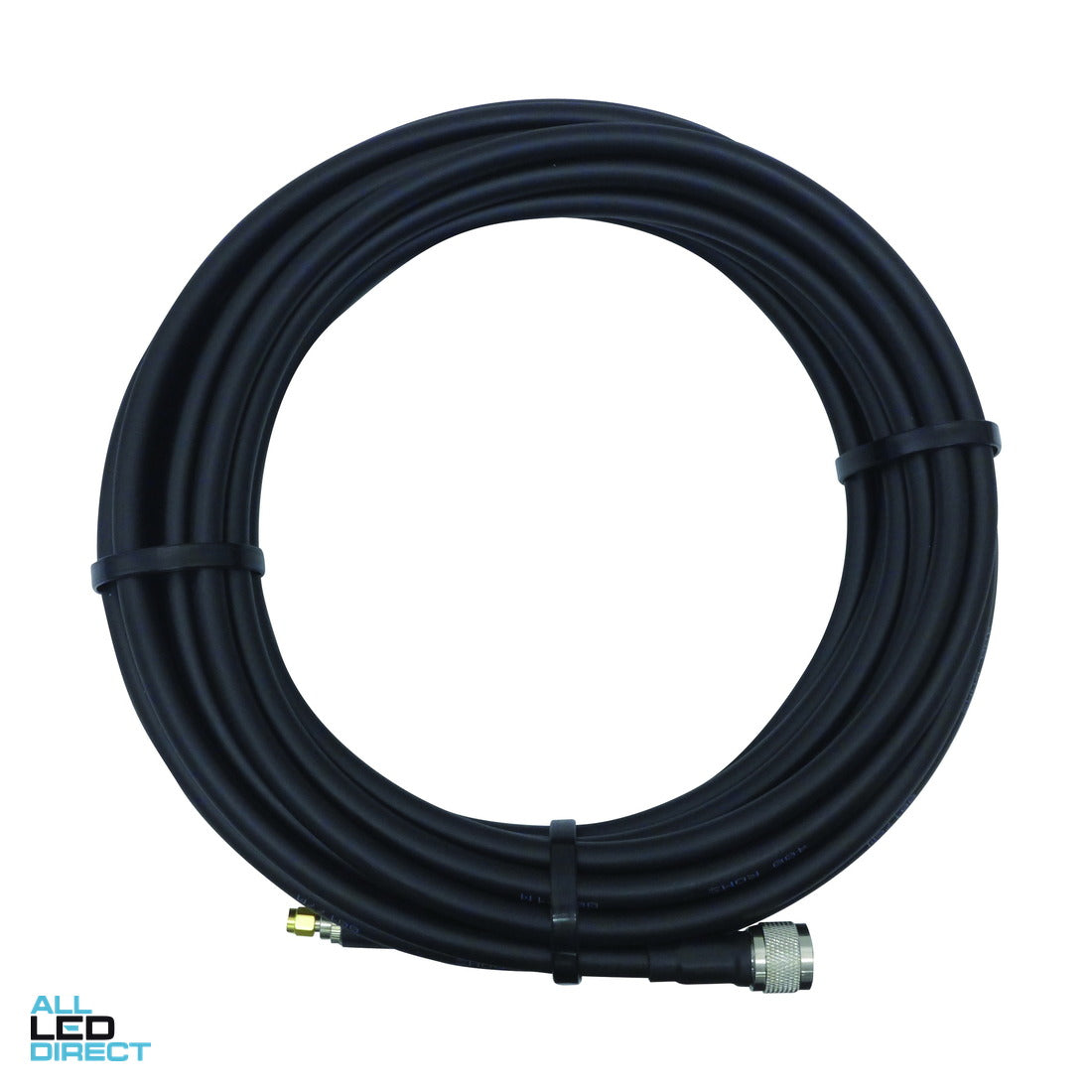 Matchmaster 15 Metre Pre-terminated Lead LMR-LL400 'N' Type Plug to SMA Plug ALL LED Direct