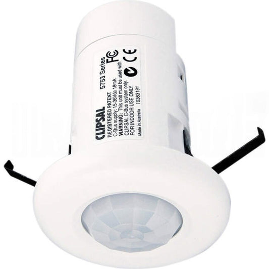 Clipsal C-Bus 360 Degree Flush Mount PIR Occupancy Sensor White