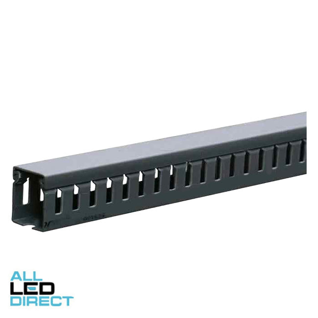NHP 40mm x 80mm x 2 Metres Rigid Open Slotted Cable Duct