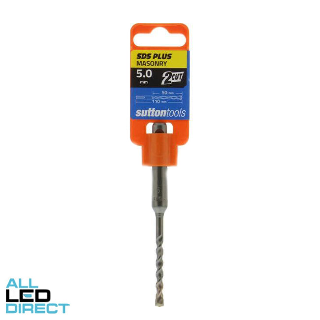 Sutton Tools 5mm x 110mm MASONRY 2 CUT SDS Plus Drill Bit