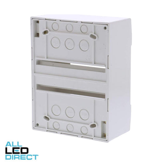 Tesla 6 Pole Din Rail Circuit Breaker Cover No Links IP30 Each
