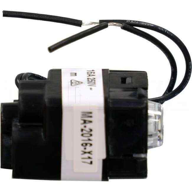 Clipsal 16 Amp 60 SERIES Bell Press Momentary Action Switch Mech With Blue LED Indicator - Default Title (60PBBPL)