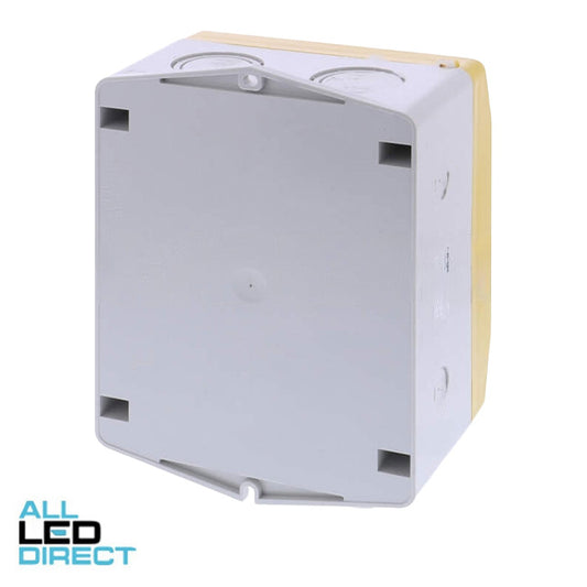 NHP 80 Amp 3 Pole IP66 ISOSWITCH Industrial Isolator Yellow With Red Handle