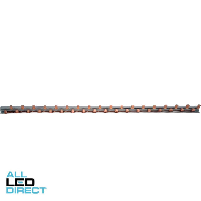 NHP 80 Amp Insulated Fork Busbar 2 Phase 18 Pole Active Plus Neutral
