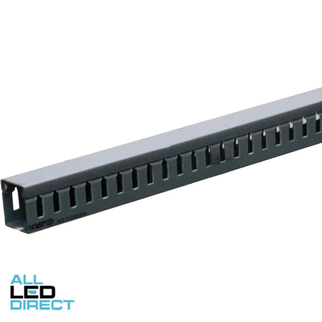 NHP 80mm x 80mm x 2 Metres Rigid Open Slotted Cable Duct