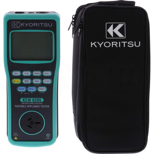 Kyoritsu 6205 Portable Appliance Tester