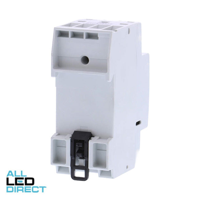 NHP 8.5 Amp to 25 Amp 4 Pole 5.4kW Din Mount Contactor With 240 Volt AC Coil & 4 x N/C Auxiliary Contacts