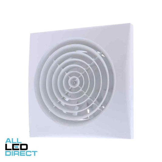 Fantech 150mm SILENT Wall Mounted Exhaust Fan With Shutter