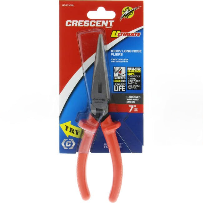 Apex Tools Crescent Long Nose Plier 1000 Volt Rated