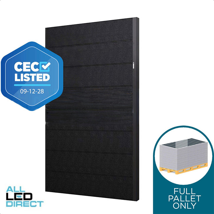 REC Solar 470 Watt ALPHA PURE RX 30mm All Black Solar Panel PALLET OF 33