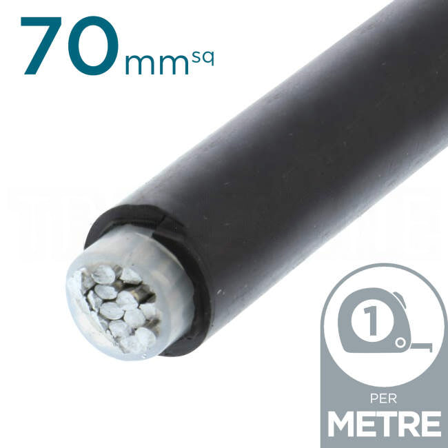 70mm Aluminium XLPE Cable Per Metre