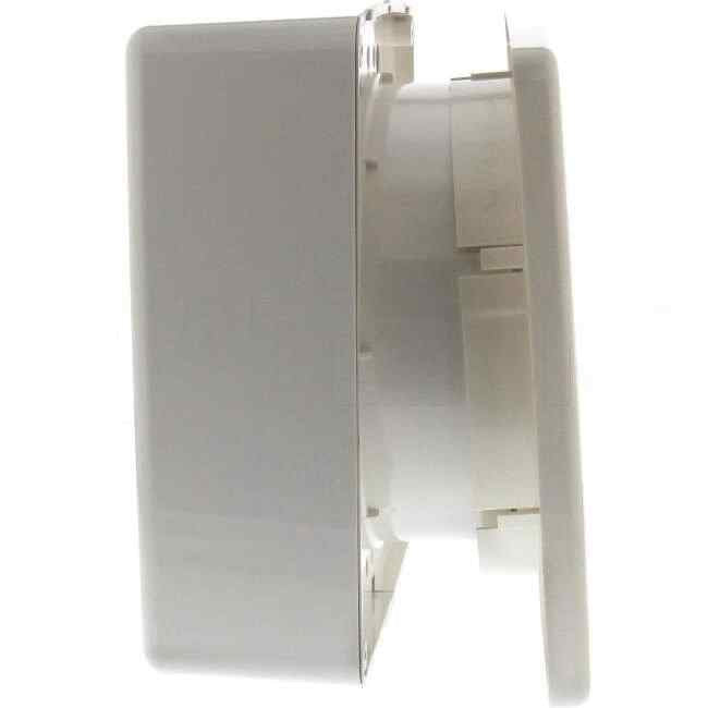 Clipsal 200mm AIRFLOW Square Wall Exhaust Fan With Auto Louvre - Default Title (7106A)