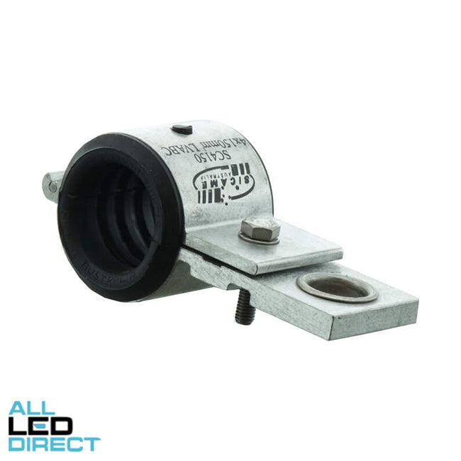 Sicame Suspension Clamp Aluminium Body With Stainless Fastners 4 Core 150mm Cable