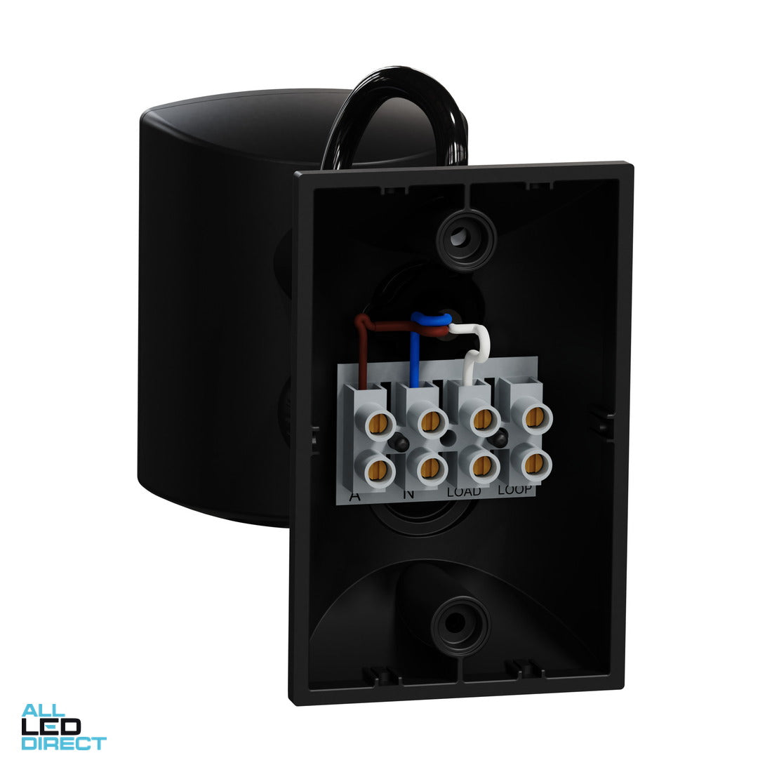 Clipsal Infrascan Movement Sensor Surface Mounted With 18 Metre Detection Range IP66 Black ALL LED Direct