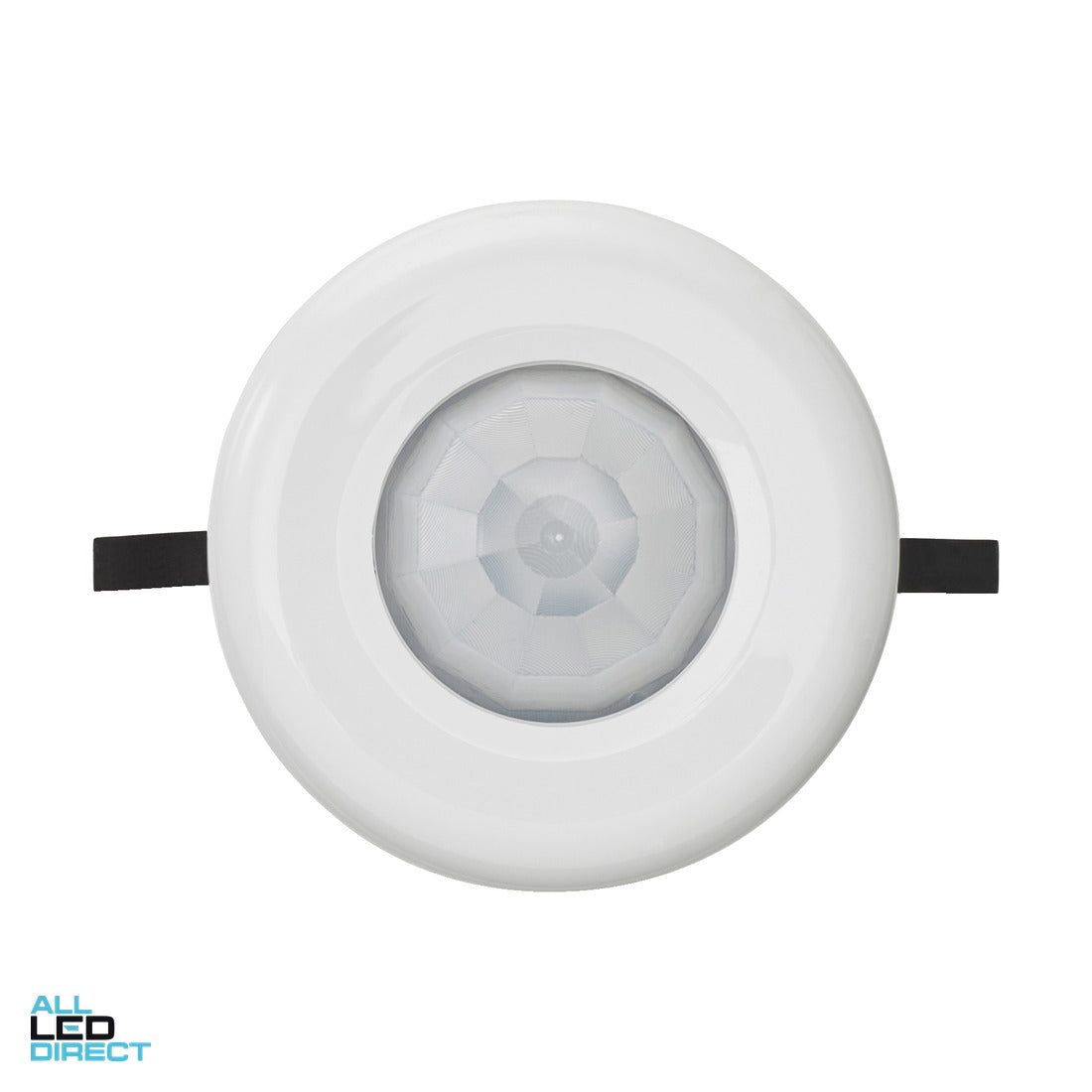 Clipsal 360 Degree Flush Mount 3 Wire PIR Internal Movement Sensor White ALL LED Direct