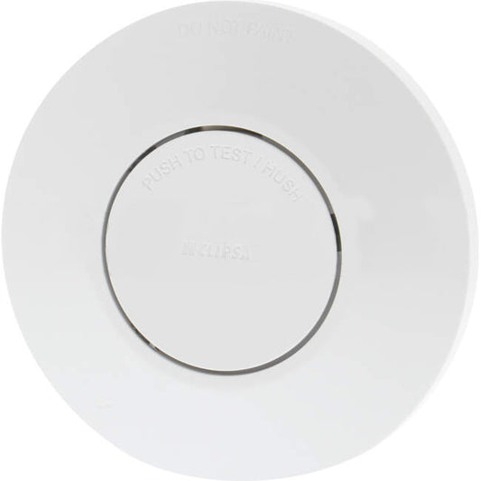 CLIPSAL Surface Mounted Photoelectric Wireless Interconnect Smoke Alarm With 10 Year Lithium Battery