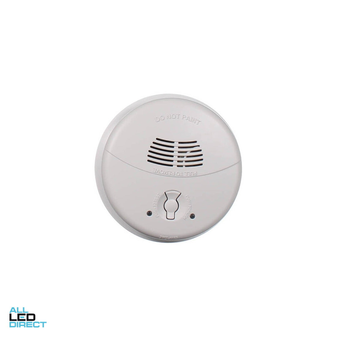 Clipsal 240 Volt GEN 4 Fire Tek Flush Mounted Photoelectric Wired Interconnect Smoke Alarm With 9 Volt Battery Backup ALL LED Direct
