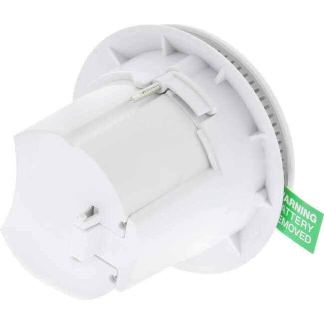 Clipsal 240 Volt GEN 4 Flush Mounted Photoelectric Wired Interconnect Smoke Alarm With 9 Volt Battery Backup