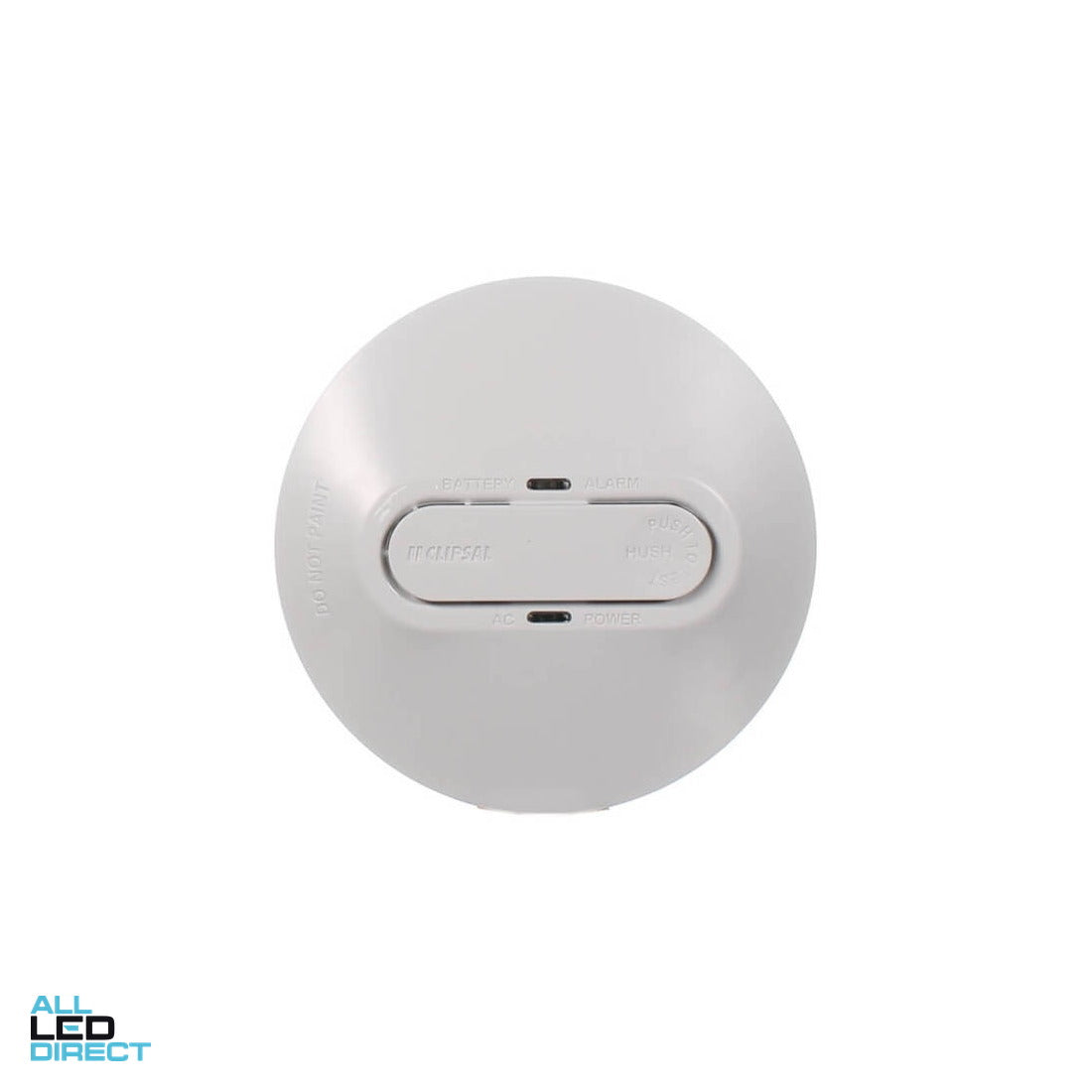 Clipsal 240 Volt GEN 4 Fire Tek Surface Mounted Photoelectric Wired Interconnect Smoke Alarm With 9 Volt Battery Backup ALL LED Direct