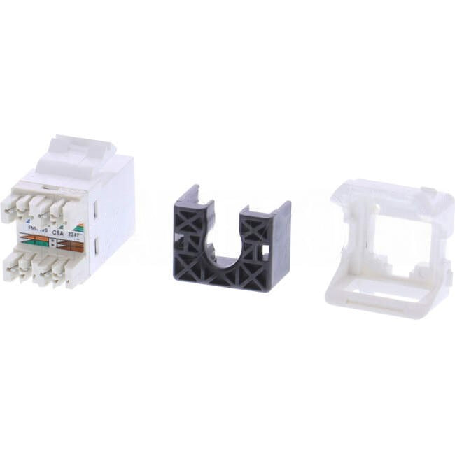 Commscope NETCONNECT CAT6A UTP RJ45 Modular Jack White