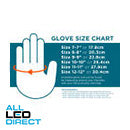 Volt Safety Class 0 Glove Kit Size 9- Includes Insulated Outer and Inner Gloves Bag and Glove Talc