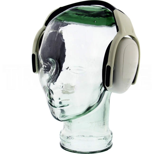 MSA LEFT/RIGHT Class 4 Passive Earmuffs Suitable For Low Noise Environments Up To 25dB White