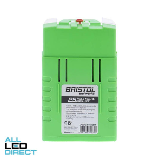 Sheffield BRISTOL 25 Piece Metric Drill Bit Set