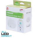 Brooks Surface Mounted Photoelectric RadioLINK 10-year Lithium Battery Smoke Alarm Externally Powered For Residential Systems