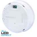 Brooks Surface Mounted Photoelectric RadioLINK 10-year Lithium Battery Smoke Alarm Externally Powered For Residential Systems