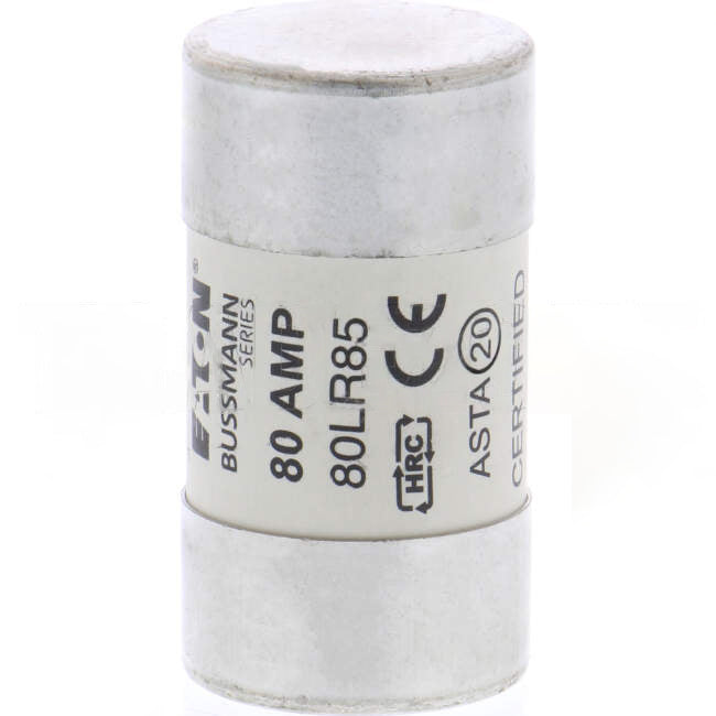 Eaton Bussman 80 Amp HRC Fuse 57mm x 30.2mm 415 Volt AC