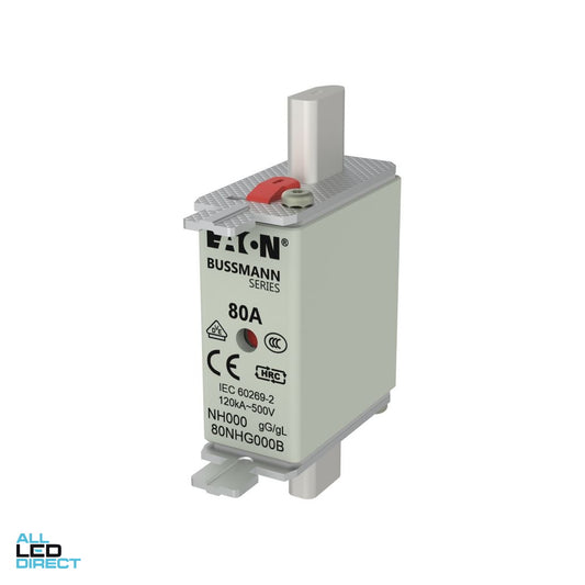 Eaton Bussmann 80 Amp Low Voltage NH Fuse 500 Volts AC