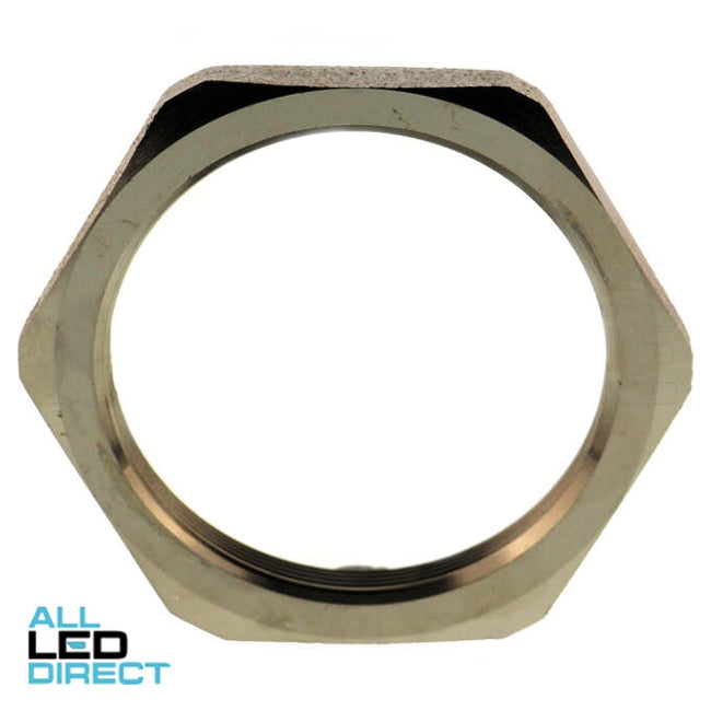 Wattmaster 75mm Locknut Brass