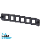 AFL 6 Panel SC/LCD 1-6HP Angled Right Adapter Panel Suitable With FRE Rack Enclosures