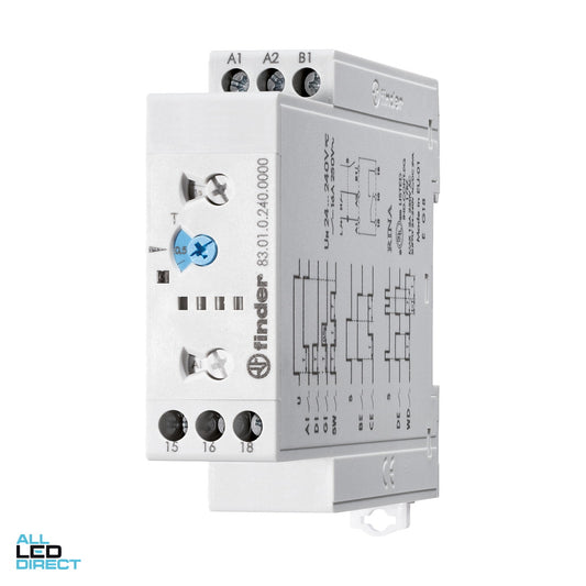 NHP 16 Amp 1 Changeover Multifunction Timer 12-240 Volt AC/DC Supply