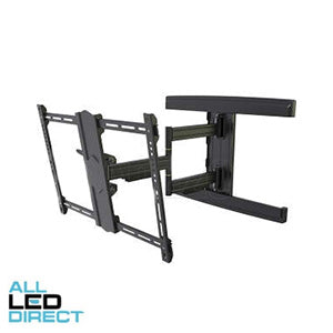 aDigitaLife Double Articulated Full Motion Heavy Duty TV Bracket Suitable For 85" Screens